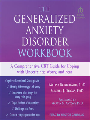 cover image of The Generalized Anxiety Disorder Workbook